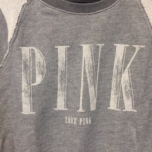 Gray PINK pullover - Picture 3 of 4